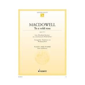 To a wild rose op. 51/1 : aus Amerikanische Wald-Idyllen