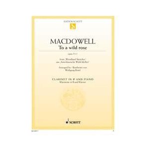 To a wild rose op. 51/1 : aus Amerikanische Wald-Idyllen