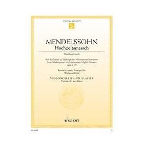 Hochzeitsmarsch op. 61/9 : aus der Musik zu Shakespeares Sommernachtstraum
