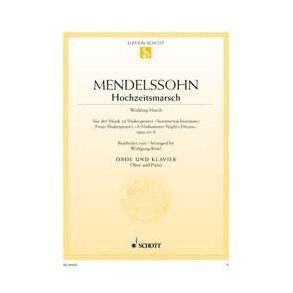 Hochzeitsmarsch op. 61/9 : aus der Musik zu Shakespeares Sommernachtstraum