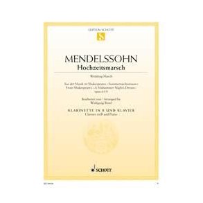 Hochzeitsmarsch op. 61/9 : aus der Musik zu Shakespeares Sommernachtstraum