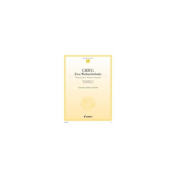 2 Weihnachtslieder op. 49/5 : Weihnachtsschnee - Weihnachts-Wiegenlied