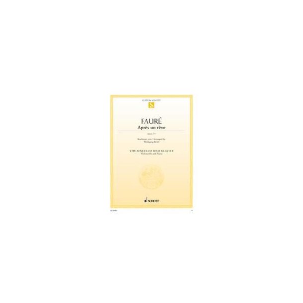 Apr&egrave;s un r&ecirc;ve op. 7/1