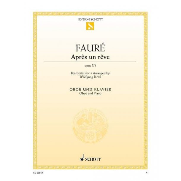 Apr&egrave;s un r&ecirc;ve op. 7/1