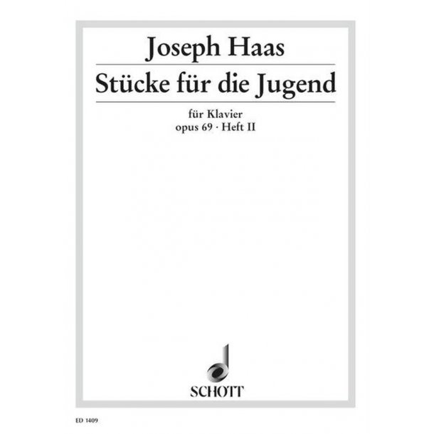 Piece for the youth op. 69 Band 2 : Seven easy pieces