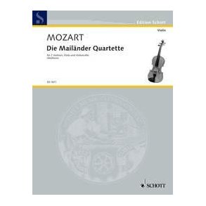 Die Mailander Quartette KV Anh. 212 : No. 1 A major