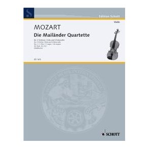 Die Mailander Quartette KV Anh. 211 : No. 3 C major