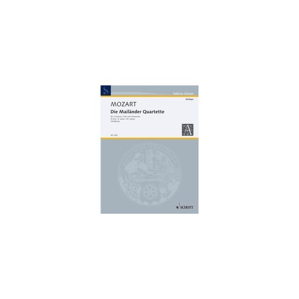 Die Mailander Quartette KV Anh. 213 : No. 4 Eb major