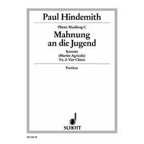 Ploner Musiktag : Kantate C: Mahnung an die Jugend, sich der Musik zu befleißigen
