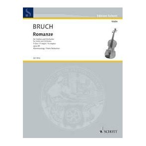 Romanze F Major op. 85 : piano reduction with solo part