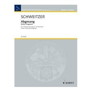 Abgesang : (Dafne-Fragment)