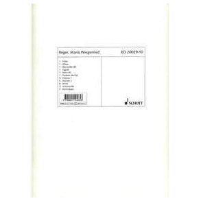 Maria Wiegenlied A flat majeur op. 76/52 : aus Schlichte Weisen