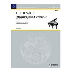 Piano Music with Orchestra op. 29 : (Piano: Left Hand)