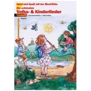 Die schonsten Volks- und Kinderlieder : Trioheft