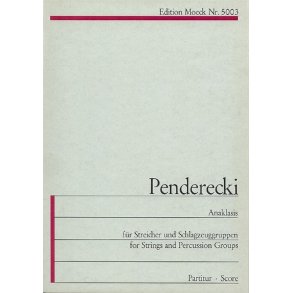Anaklasis : for strings and percussion groups
