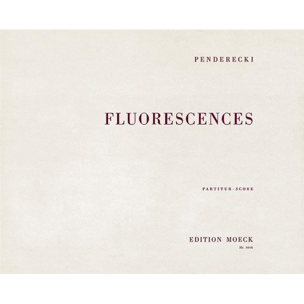 Fluorescences : fur Orchester