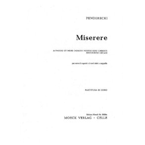 Miserere : aus Passio et mors Domini nostri Jesu Christi secundum Lucam