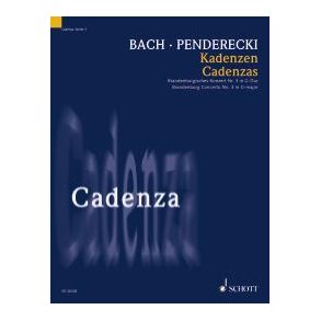 Cadenza for the Brandenburg Concerto No. 3 G major : zum Brandenburgischen Konzert Nr. 3 G-Dur von Johann Sebastian Bach