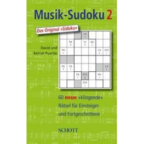 Musik-Sudoku (HP10/12) Band 2 : 60 neue klingende Ratsel fur Einsteiger und Fortgeschrittene