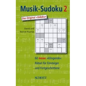 Musik-Sudoku Band 2 : The Original Sidoku