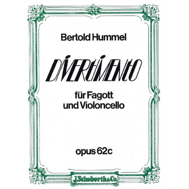 Divertimento op. 62c
