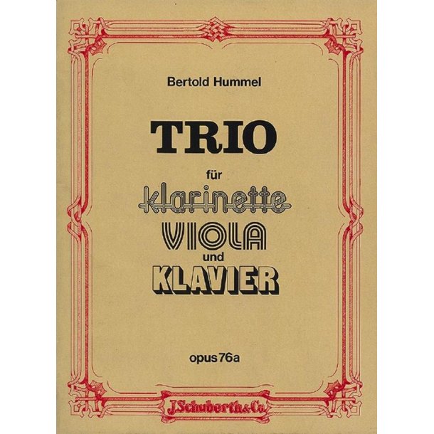 Trio op. 76a