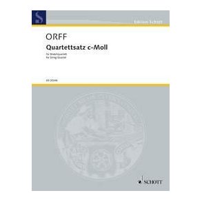 Quartettsatz in C minor : for String Quartet