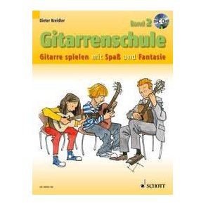 Gitarrenschule Band 2 : Gitarre spielen mit Spaß und Fantasie - Neufassung