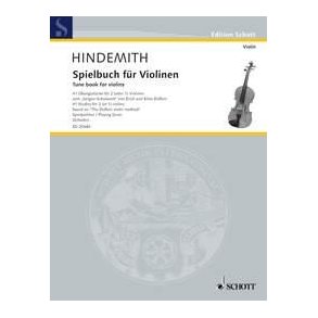 Tune book for violins : 41 Studies for 2 (or 1) violins based on 'The Doflein violin method'