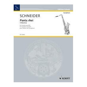 Panta rhei : 4 Mantras for Saxophone Quartet