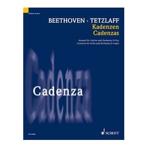 Cadenzas : to the Concerto for Violin and Orchestra D major op. 61