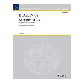 Concerto rustico : piano reduction with solo part