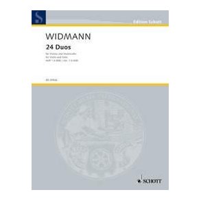 24 Duos Heft 1 (I-XIII) : for Violin and Cello