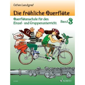 Die fröhliche Querflöte Band 3 und Spielbuch 3 : Querflötenschule für den Einzel- und Gruppenunterricht