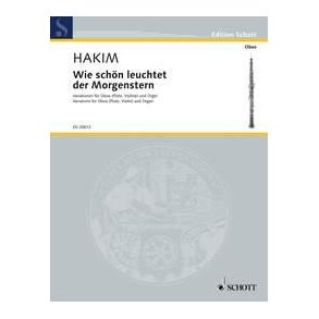 Wie schön leuchtet der Morgenstern : Variationen für Oboe (Flöte, Violine) und Orgel