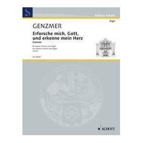 Erforsche mich, Gott, und erkenne mein Herz : Kantate