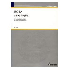 Salve Regina : for mezzo-soprano and organ