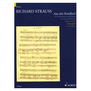 Aus der Kindheit : for Voice and Piano
