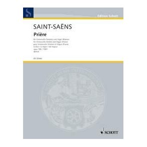 Priere Opus 158 V(Vcl)/P(Org)