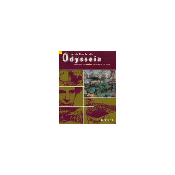 Odysseia : Song Cycle for medium female voice and piano
