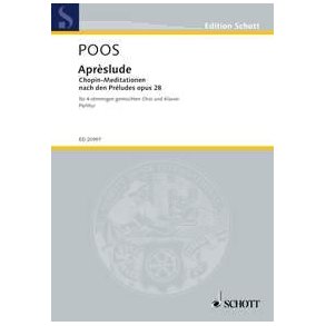 Aprèslude : 9 Metamorphoses based on the Preludes Op. 28 by Fréderic Chopin