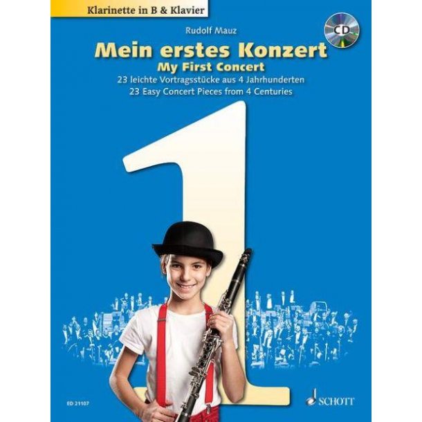 Mein erstes Konzert : 23 leichte Vortragsst&uuml;cke aus 4 Jahrhunderten