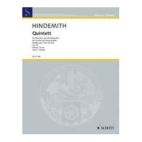 Quintet op. 30 : First Version 1923