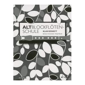 Altblockflotenschule : piano part