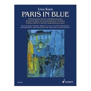 Paris in blue