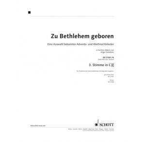 Zu Bethlehem geboren : Part 3 in C