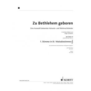Zu Bethlehem geboren : Part 1 in Bb (TC)/ Melody part