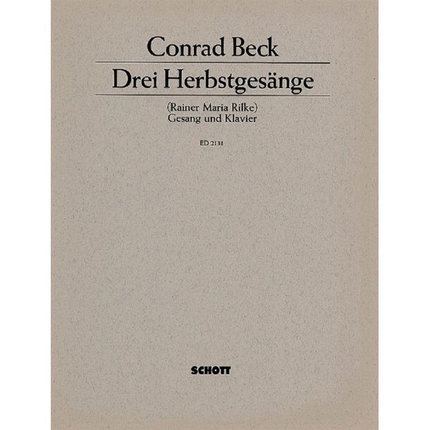 3 Herbstges&auml;nge