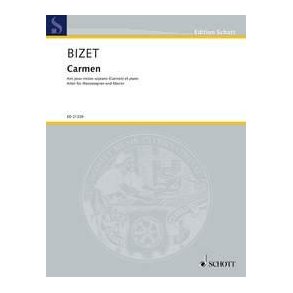 Carmen : Airs pour mezzo soprano (Carmen) et piano · Arien für Mezzosopran und Klavier