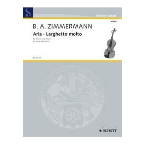 Aria · Larghetto molto : Two alternative movements for the second movement of the Kleine Suite for violin and piano